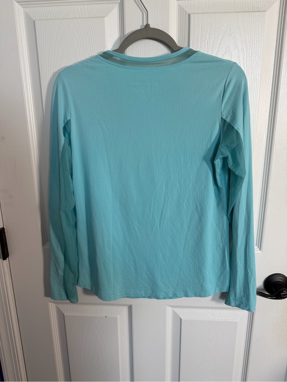 IBKUL Women’s Performance Seafoam Long Sleeve Crew Neck with Mesh Small - Picture 4 of 5